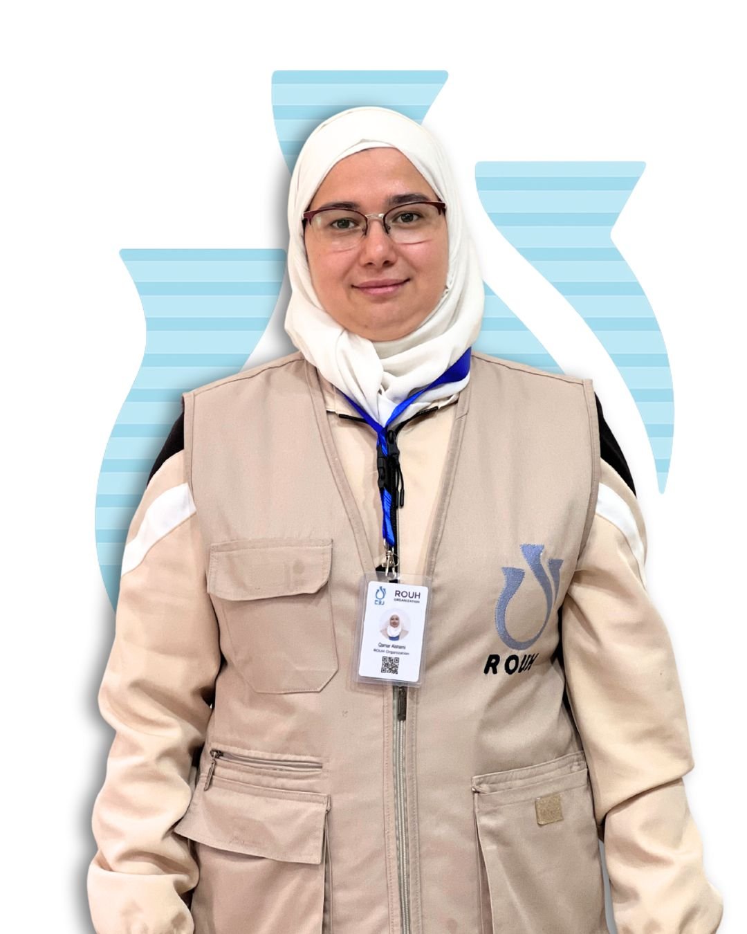 الآنسة قمر توفيق رملة الشامي 